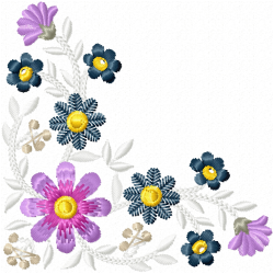 Flowers And Tree Embroidery Design 10 Flowers And Tree Embroidery Design 10